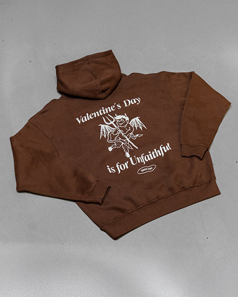 DEMON SV HOODIE BROWN