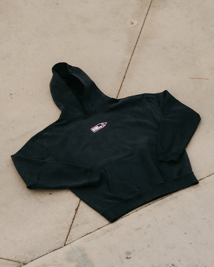 HOTMILKS HOODIE BLACK