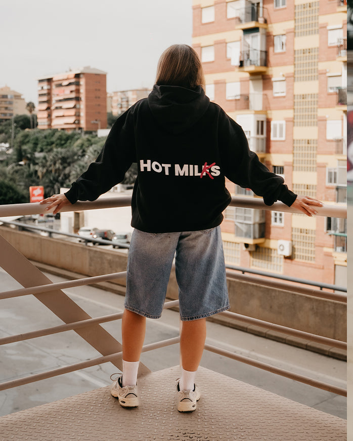 HOTMILKS HOODIE BLACK